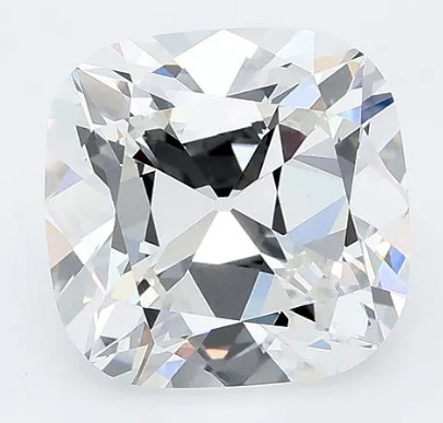 4.06ct F VVS2 Vintage Cushion