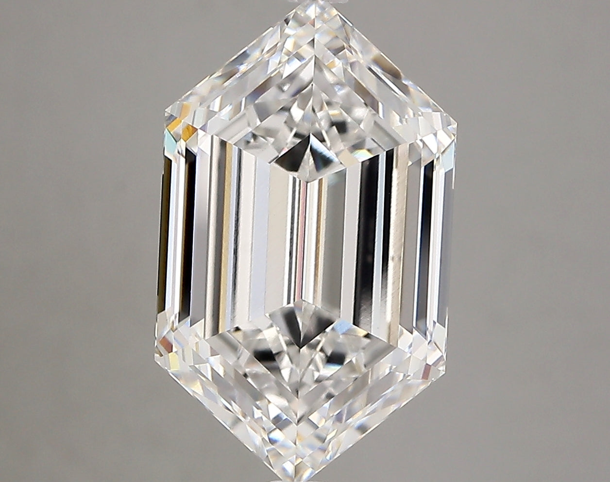 5.05ct D VVS2 Elongated Hexagon