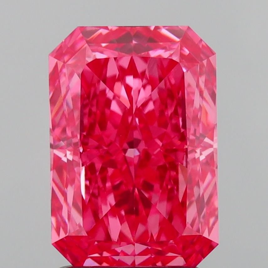 2.18 ct Fancy Vivid Pink VVS2 Radiant