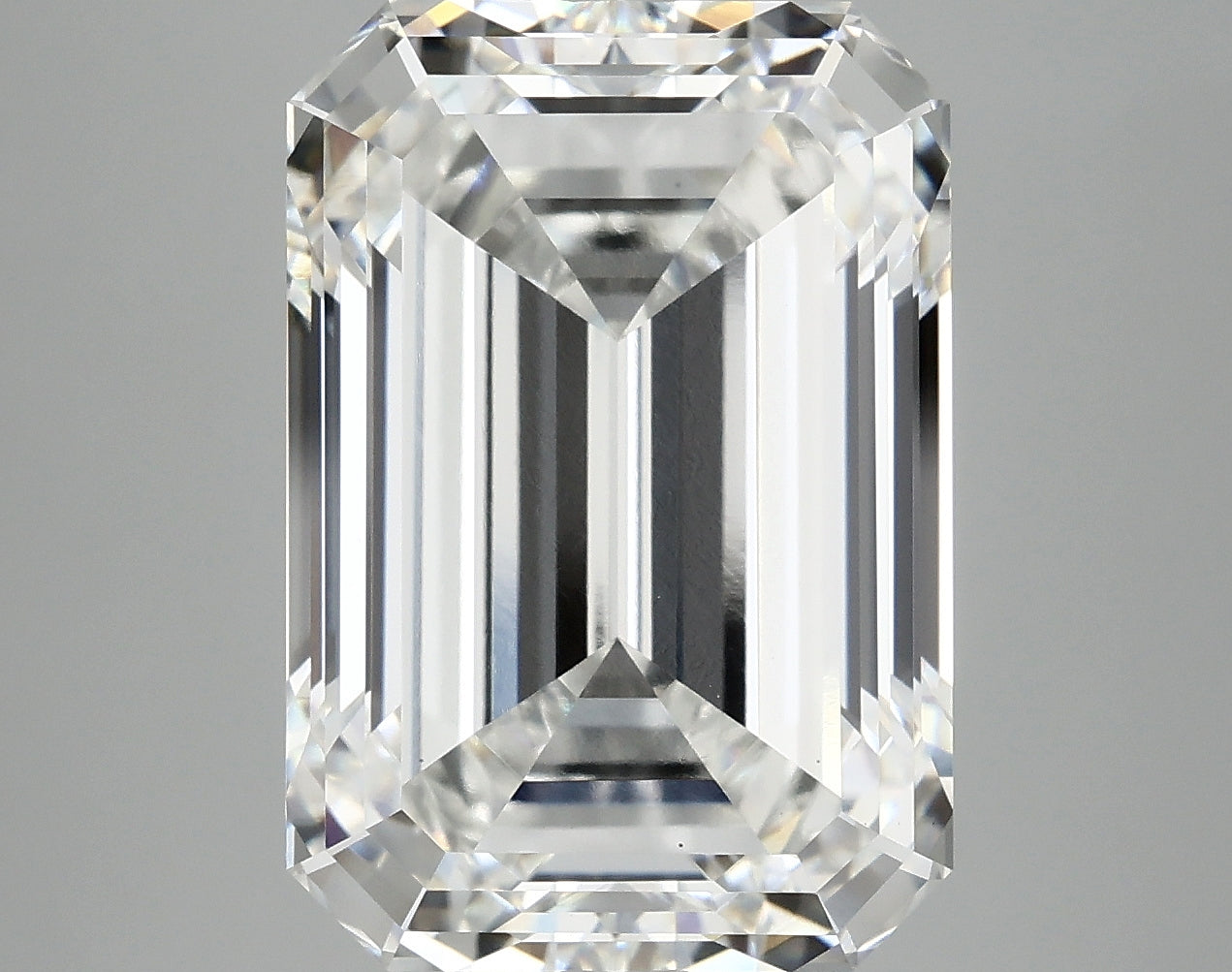 10.24 ct F VS1 Emerald Cut