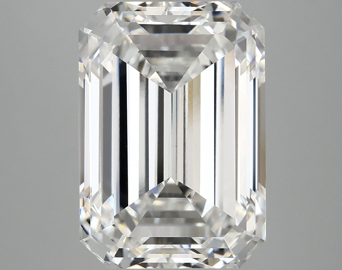 7.14 ct E VVS2 Emerald Cut