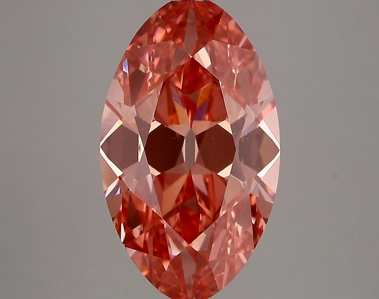 4.17 ct FV Pink VS1 Moval