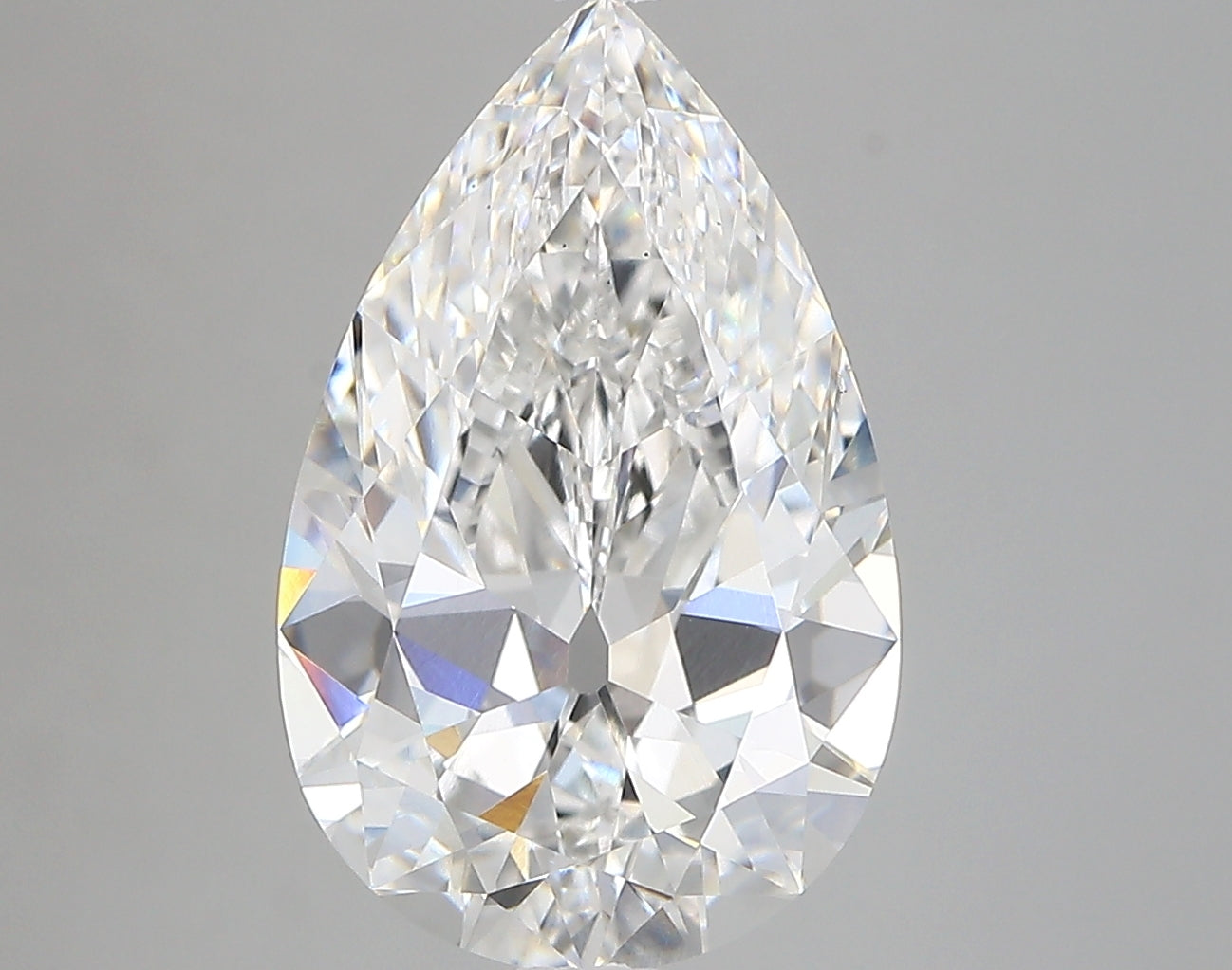 4.69 ct E VS1 Old Mine Pear