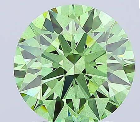 2.05 ct FV Green SI1 Round