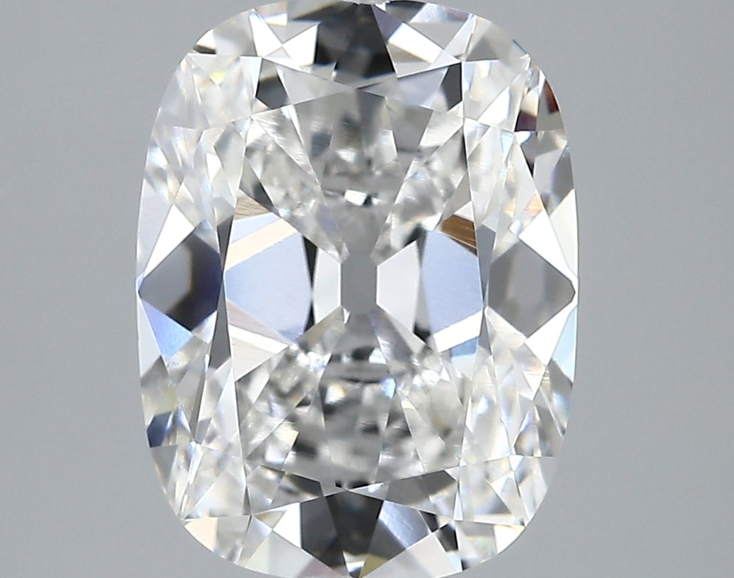 Antique Cushion: 4.33 F VVS2