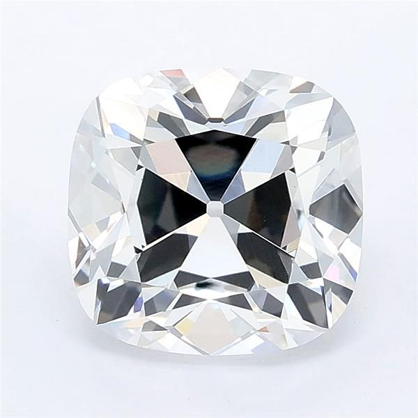 Antique Cushion (Square): 2.76 E VVS2