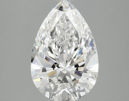 3.05 ct E VS2 Pear Shape