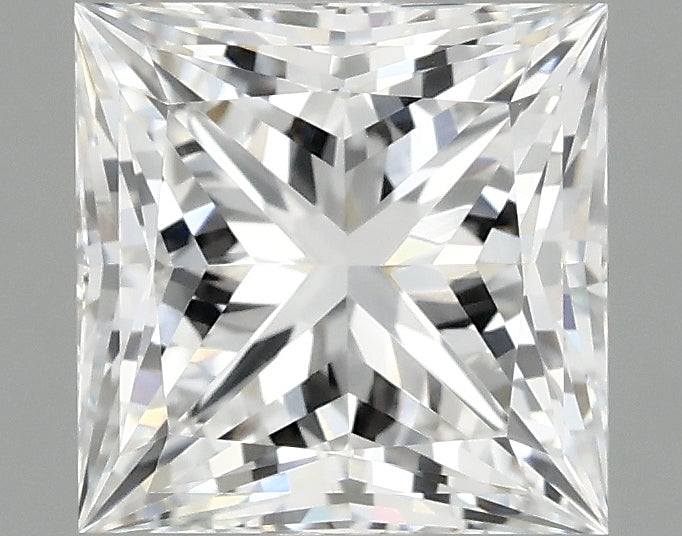2.02 ct E VVS2 Princess Cut