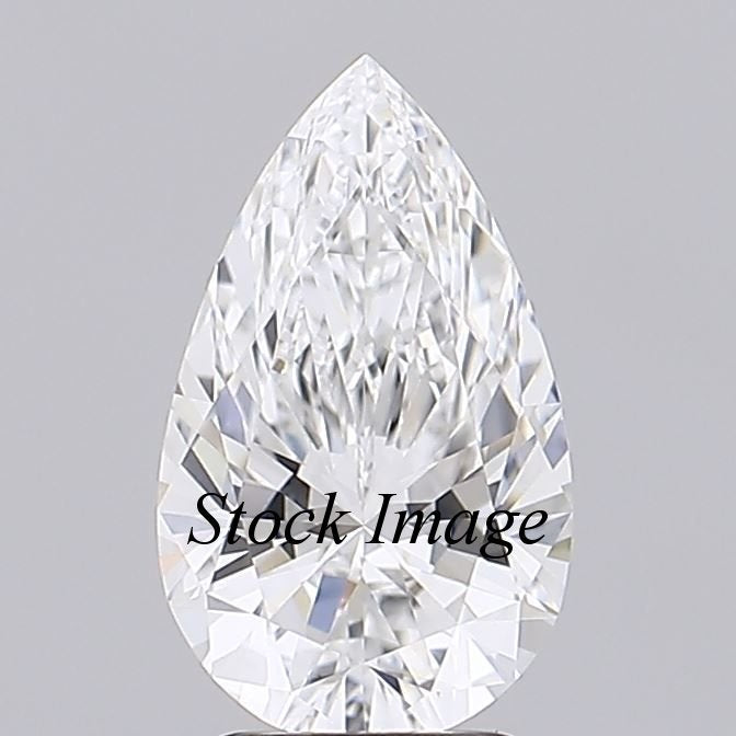 7.01 ct E VVS2 Pear Shape