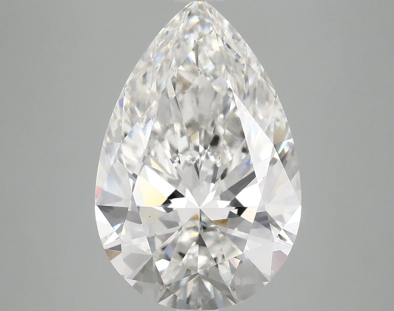 4.84ct F VS2 Pear