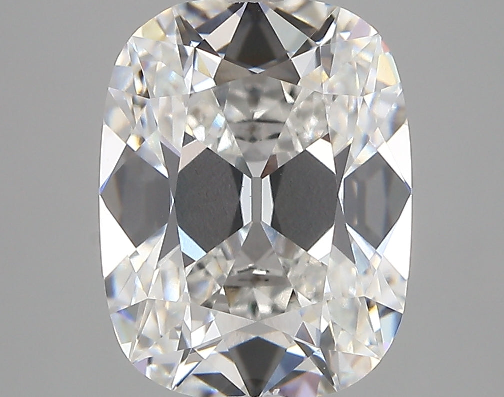 4.19ct F VVS2 Old Mine Cushion