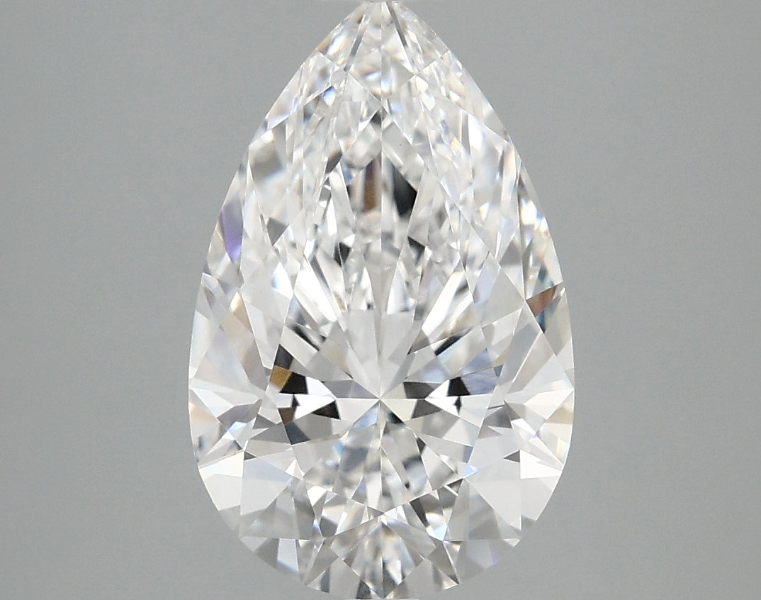 3.08ct E VVS2 Pear