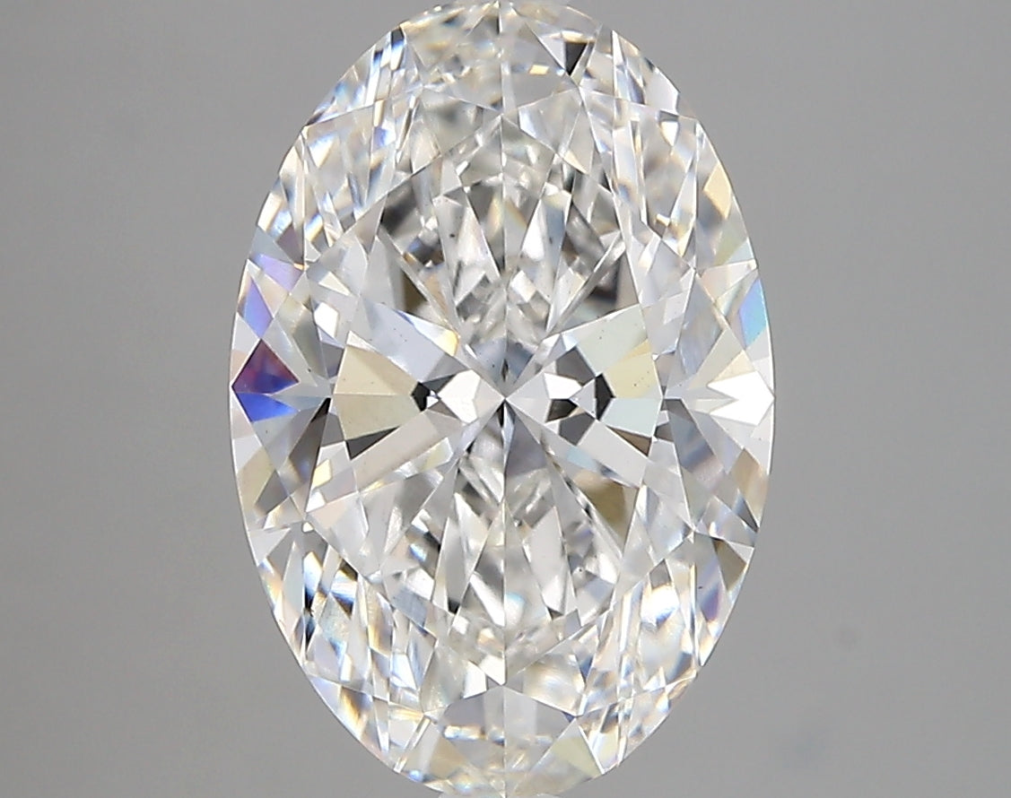 3.78ct F VS1 Oval