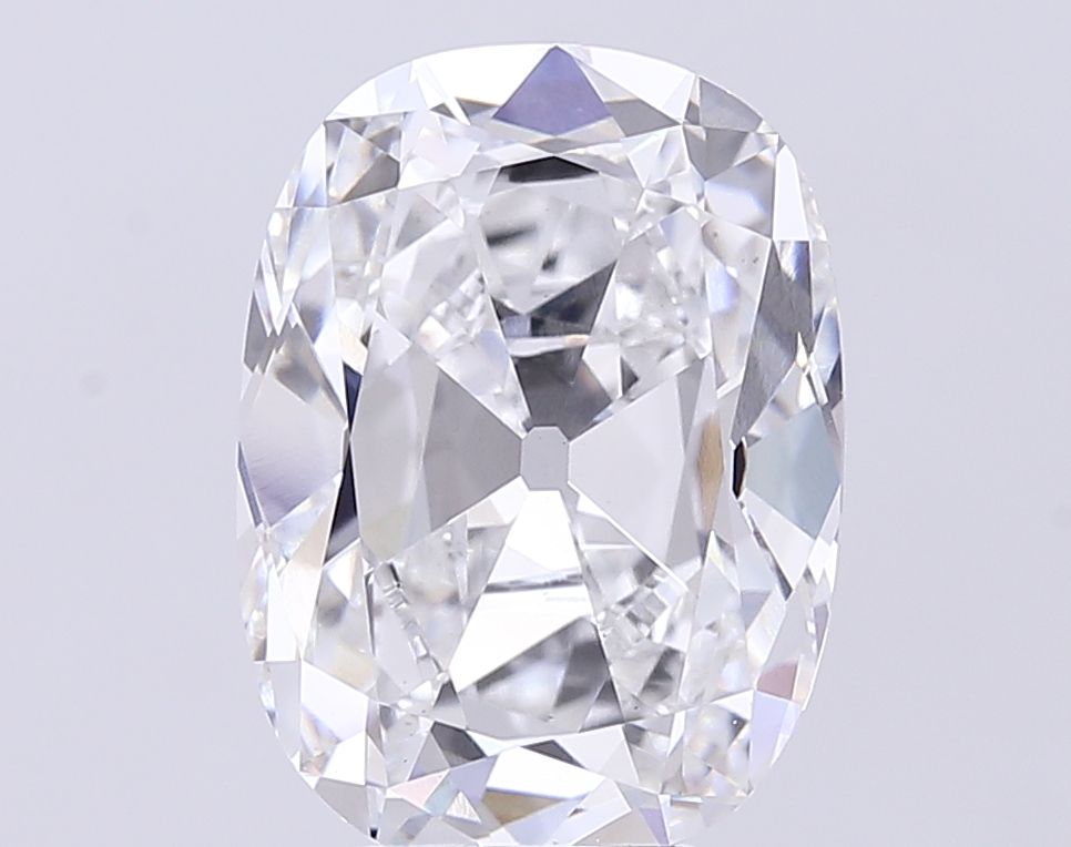 6.59 ct E VS1 Old Mine Cushion