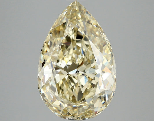 5.11ct Intense Yellow VS1 Pear