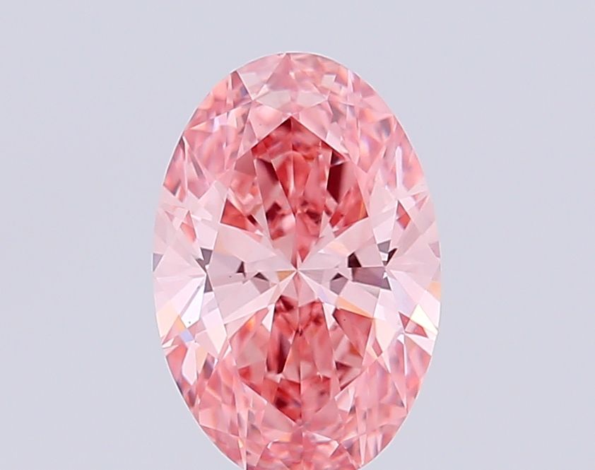 2.01 ct Fancy Vivid Pink VS1 Oval