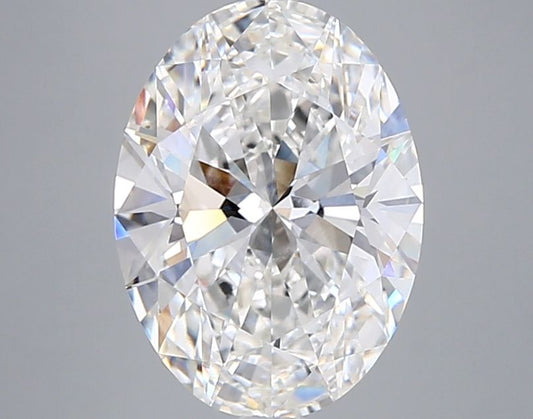 5.02 ct F VVS2 Oval