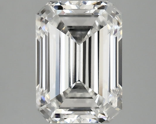3.09ct E VVS2 Emerald Cut