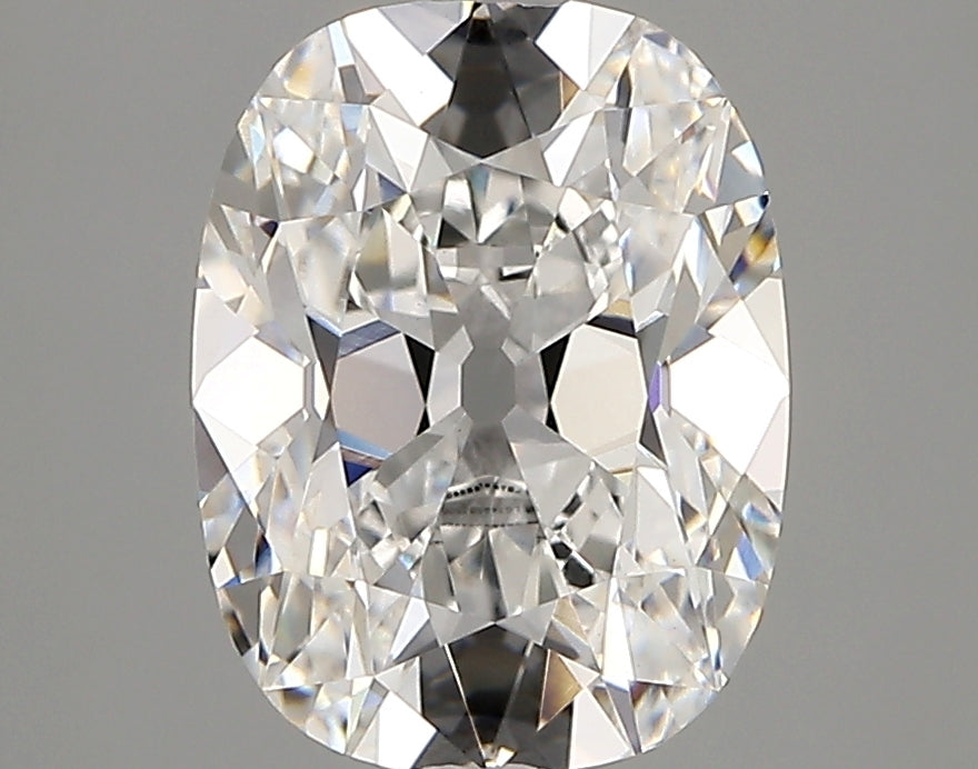 2.71 ct E VVS2 Old Mine Cushion