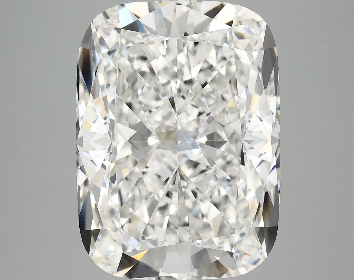 7.08 ct F VVS2 Cushion