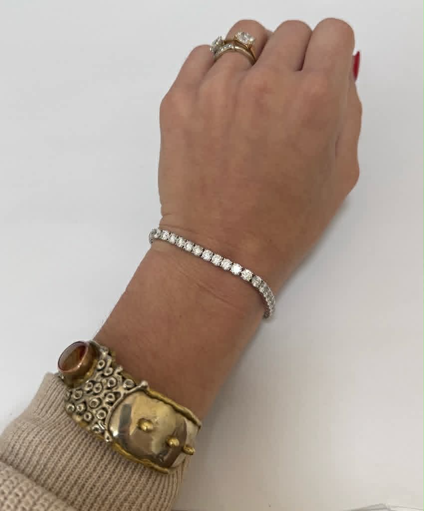 Tennis Bracelet - 10.20ctw